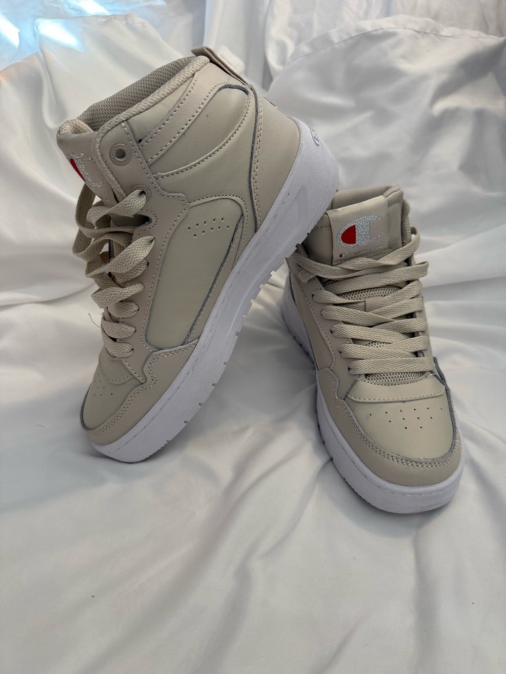 Like New Champion Drome Hi Leather High Top Sneaker